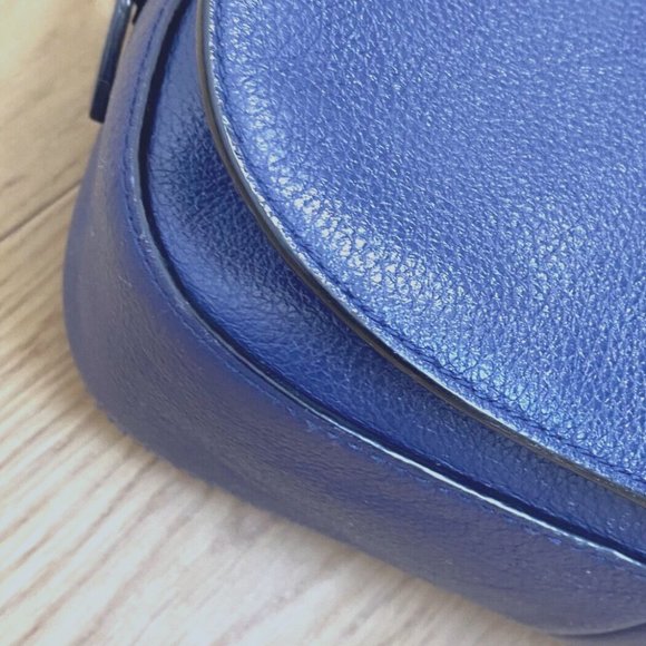 [Kate Spade] Blue Leather Multi-Carry Designer Handbag - Picture 8 of 11